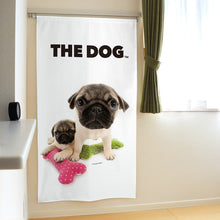 Lea la imagen en la vista de la galería, Noren El perro Pug (2 animales de 150 cm de longitud)
