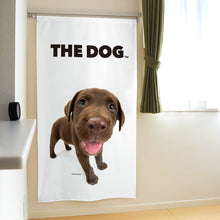 画像をギャラリービューアに読み込む, のれん THE DOG ラブラドール・レトリーバー(チョコレート 150cm丈)