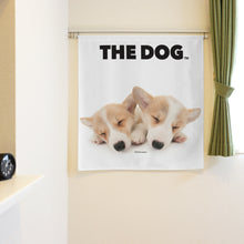 画像をギャラリービューアに読み込む, のれん THE DOG ウェルシュ・コーギー(2匹 90cm丈)