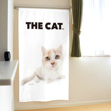 画像をギャラリービューアに読み込む, のれん THE CAT マンチカン(150cm丈)