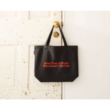 將圖像閱讀到畫廊視圖中, CAT X Shogo Sekine原始手提袋(黑色)