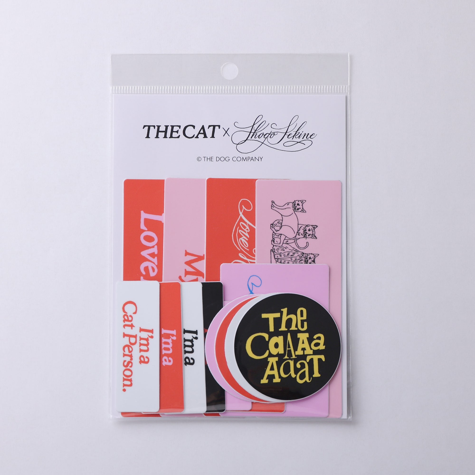 THE CAT × SHOGO SEKINE オリジナルステッカーセット