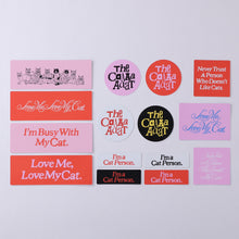 將圖像閱讀到畫廊視圖中, CAT X Shogo Sekine原始貼紙套裝