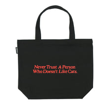 將圖像閱讀到畫廊視圖中, CAT X Shogo Sekine原始手提袋(黑色)