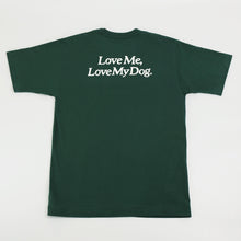 將圖像閱讀到畫廊視圖中, 狗×Shogo Sekine原始T襯衫(綠色)