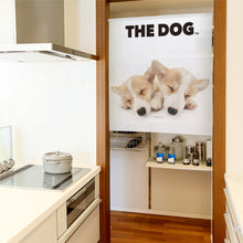 画像をギャラリービューアに読み込む, のれん THE DOG ウェルシュ・コーギー(2匹 90cm丈)