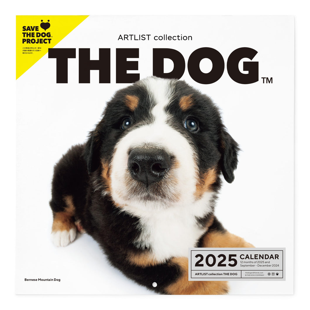 THE DOG 2025 Calendar Large format size (Barneys Mountain Dog)