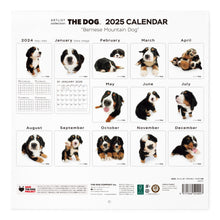 Read the image into the gallery view, THE DOG 2025 Calendar Large format size (Barneys Mountain Dog)
