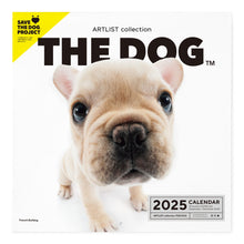 Read the image into the gallery view, THE DOG 2025 Calendar Large format size (French Bull Dog)
