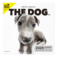 Read the image into the gallery view, THE DOG 2025 Calendar Large format size (Italian Gray Hound)
