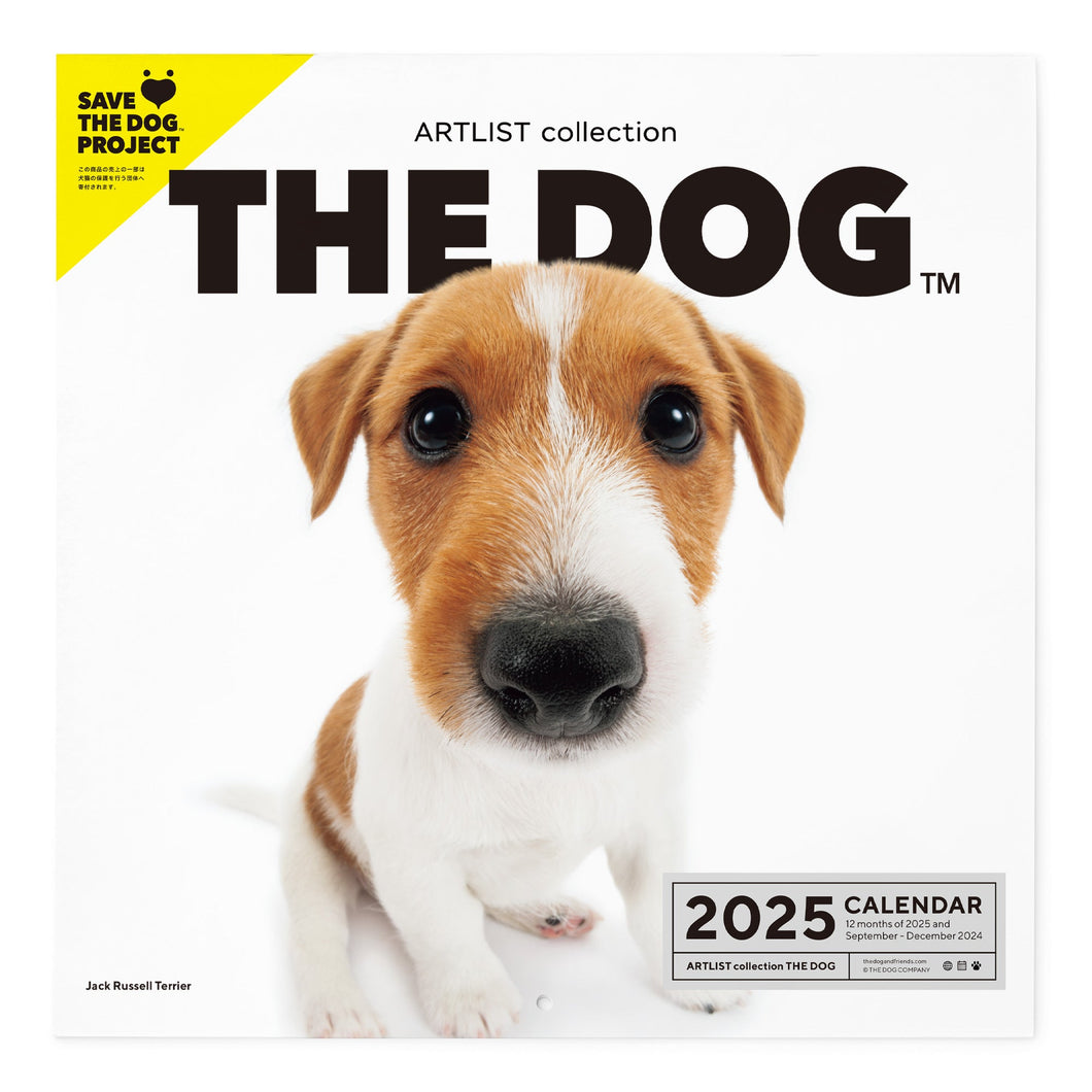 THE DOG 2025 Calendar Large format (Jack Russell Terrier)