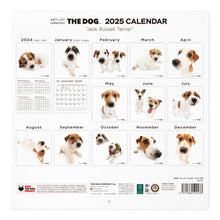 Read the image into the gallery view, THE DOG 2025 Calendar Large format size (Jack Russell Terrier)
