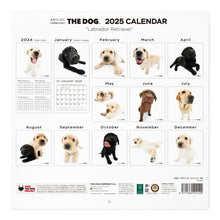 Read the image into the gallery view, THE DOG 2025 Calendar Large format size (Labrador Retriever)
