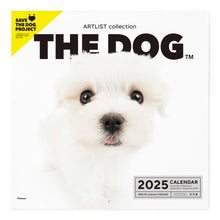 Read the image into the gallery view, THE DOG 2025 Calendar Large format size (Maltese)
