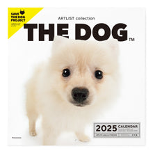 Read the image into the gallery view, THE DOG 2025 Calendar large format size (Pomeranian)
