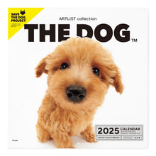 Read the image into the gallery view, THE DOG 2025 Calendar Large format size (poodle)
