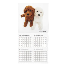 Read the image into the gallery view, THE DOG 2025 Calendar Large format size (poodle)
