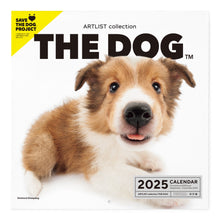 Read the image into the gallery view, THE DOG 2025 Calendar Large format size (Shetland Sheep Dog)
