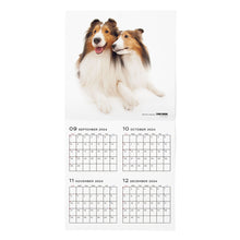 Read the image into the gallery view, THE DOG 2025 Calendar Large format size (Shetland Sheep Dog)
