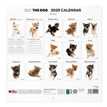 Lea la imagen en la vista de la galería, El calendario del perro 2025 tamaño de gran formato (shiba inu)
