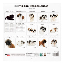 Read the image into the gallery view, THE DOG 2025 Calendar Large format (Shih Tzu)
