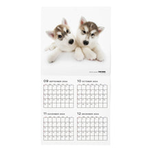 Lea la imagen en la vista de la galería, El calendario del perro 2025 tamaño de gran formato (Husky Siberian)
