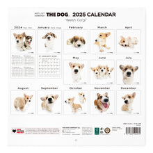 Lea la imagen en la vista de la galería, El calendario del perro 2025 tamaño de gran formato (Corgi de Welsh)
