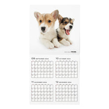 Lea la imagen en la vista de la galería, El calendario del perro 2025 tamaño de gran formato (Corgi de Welsh)
