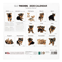 Read the image into the gallery view, THE DOG 2025 Calendar Large format size (Yorkshire Terrier)
