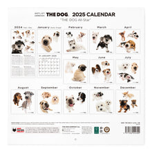 Read the image into the gallery view, THE DOG 2025 Calendar Large format size (all -star)
