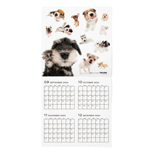 Read the image into the gallery view, THE DOG 2025 Calendar Large format size (all -star)
