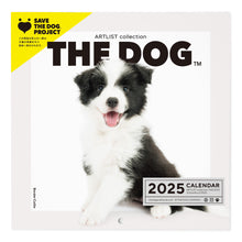 갤러리보기에 이미지를 읽고 개 2025 캘린더 미니 크기 (Border Collie)
