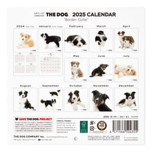 갤러리보기에 이미지를 읽고 개 2025 캘린더 미니 크기 (Border Collie)
