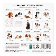 Read the image into the gallery view, THE DOG 2025 Calendar mini size (Cavalier King Charles Spaniel)
