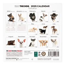 Read the image into the gallery view, THE DOG 2025 Calendar mini size (Chihuahua)
