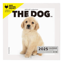 Read the image into the gallery view, The Dog 2025 Calendar Mini Size (Golden Retriever)
