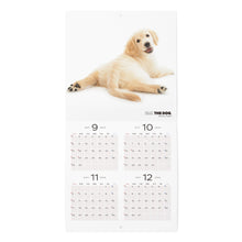 Read the image into the gallery view, The Dog 2025 Calendar Mini Size (Golden Retriever)
