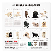 Read the image into the gallery view, THE DOG 2025 Calendar Mini Size (Labrador Retriever)
