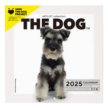 Read the image into the gallery view, THE DOG 2025 Calendar mini size (miniature Schnauzer)
