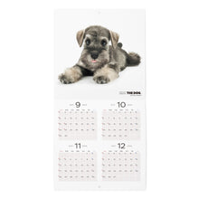 Lea la imagen en la vista de la galería, El perro calendario del perro 2025 (Schnauzer en miniatura)
