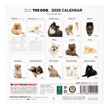 Read the image into the gallery view, The Dog 2025 Calendar Mini Size (Pomeranian)
