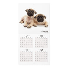 Lea la imagen en la vista de la galería, El perro calendario del perro 2025 Mini tamaño (pug)
