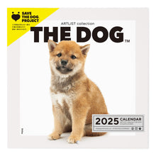 将图像阅读到画廊视图中， 狗2025日历迷你尺寸（shiba inu）
