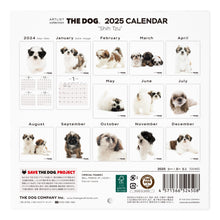 Lea la imagen en la vista de la galería, El perro calendario del perro 2025 (Shih Tzu)
