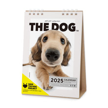 Read the image into the gallery view, THE DOG 2025 Calendar Desktop Size (Dachshund)
