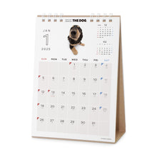 Read the image into the gallery view, THE DOG 2025 Calendar Desktop Size (Dachshund)
