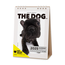 Read the image into the gallery view, THE DOG 2025 Calendar Desktop Size (French Bull Dog)
