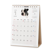 Read the image into the gallery view, THE DOG 2025 Calendar Desktop Size (French Bull Dog)
