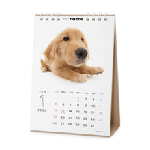 Read the image into the gallery view, THE DOG 2025 Calendar Desktop Size (Golden Retriever)
