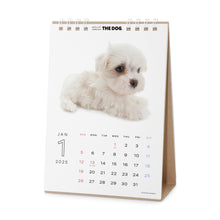 Read the image into the gallery view, THE DOG 2025 Calendar Desktop Size (Maltese)
